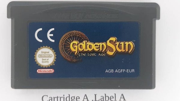 AGB Cartridge:   Golden Sun Die Vergessene Epoche -NOE