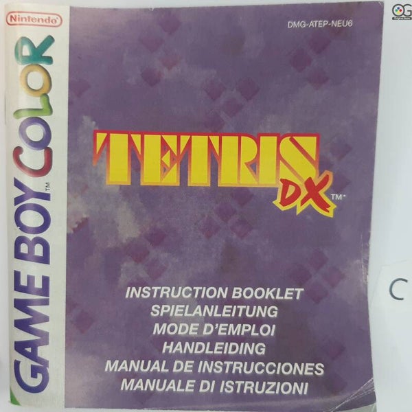 CGB Manual: Tetris DX -NEU6