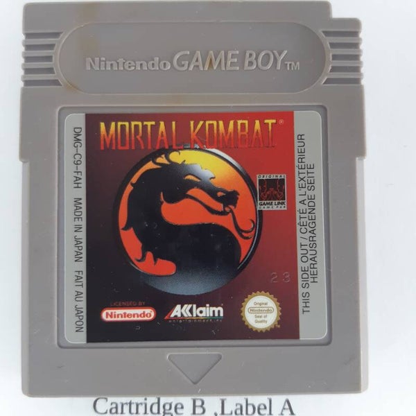 DMG Cartridge: Mortal Kombat -FAH