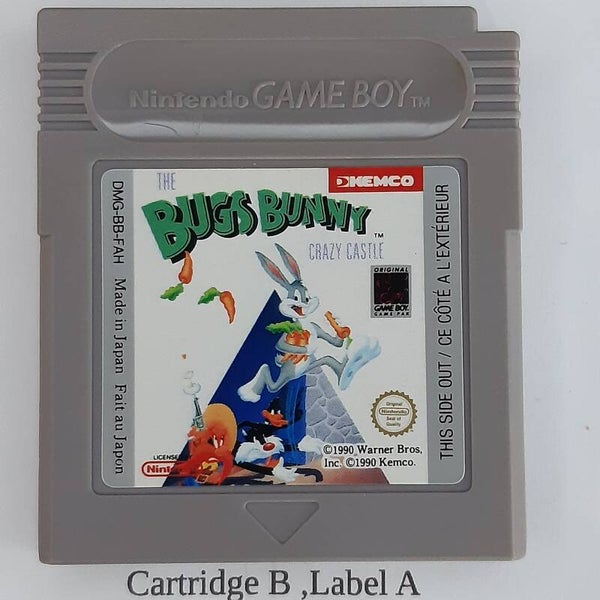 DMG Cartridge: Bugs Bunny Crazy Castle -FAH