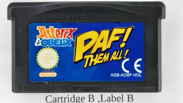 AGB Cartridge: Asterix & Obelix Paf! Them All! -EUR