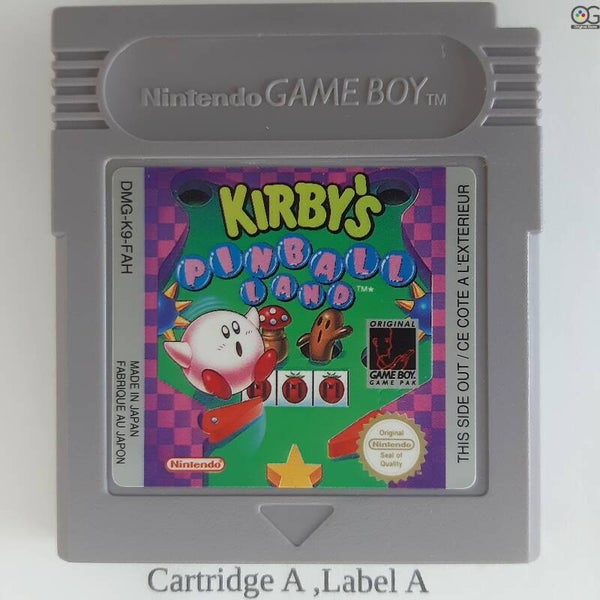 DMG Cartridge: Kirby's Pinball Land -FAH