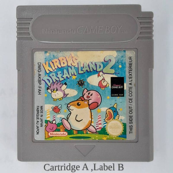 DMG Cartridge: Kirby's Dream Land 2 -FAH