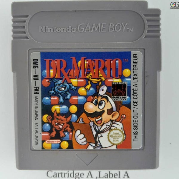 DMG Cartridge: Dr. Mario -FAH
