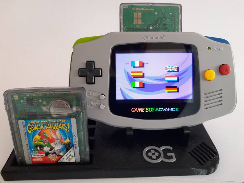 CGB Cartridge: Looney Tunes Collector Starring Bugs Bunny /Martian Alert/Attack -ITA gevaar van mars