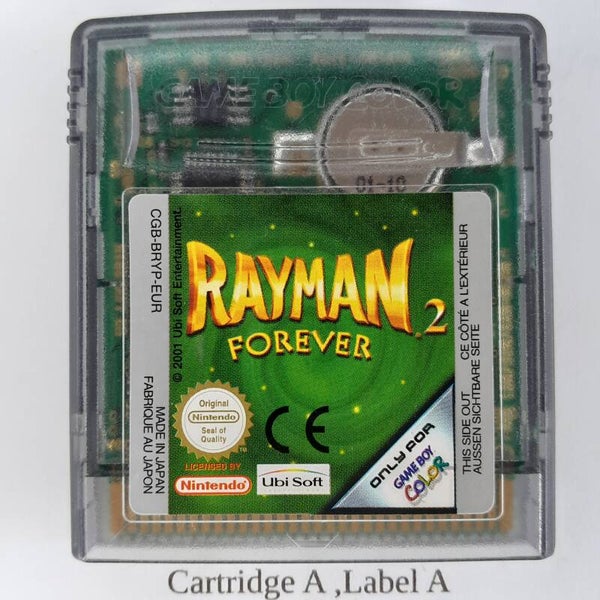 CGB Cartridge: Rayman 2 Forever  -EUR