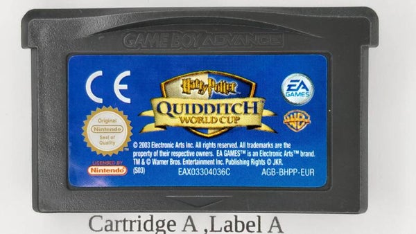 AGB Cartridge: Harry Potter Quidditch Worlcup EUR