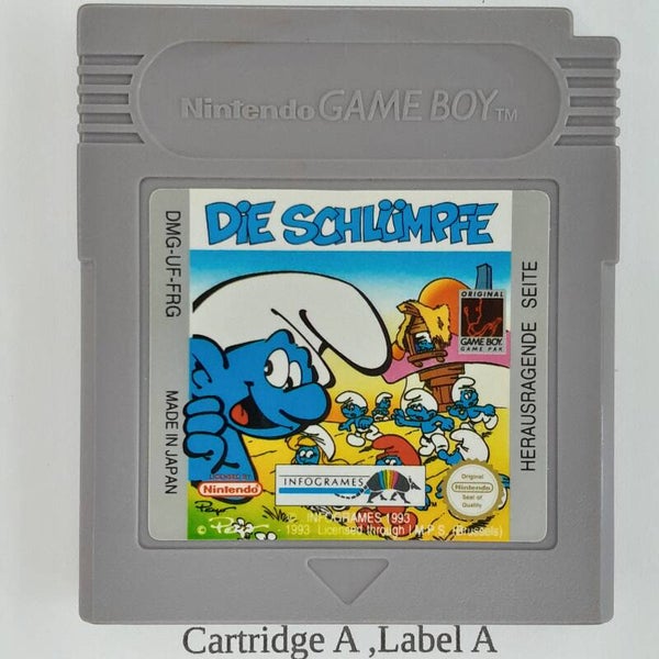 DMG Cartridge:  Smurfs -MIX 4 languages