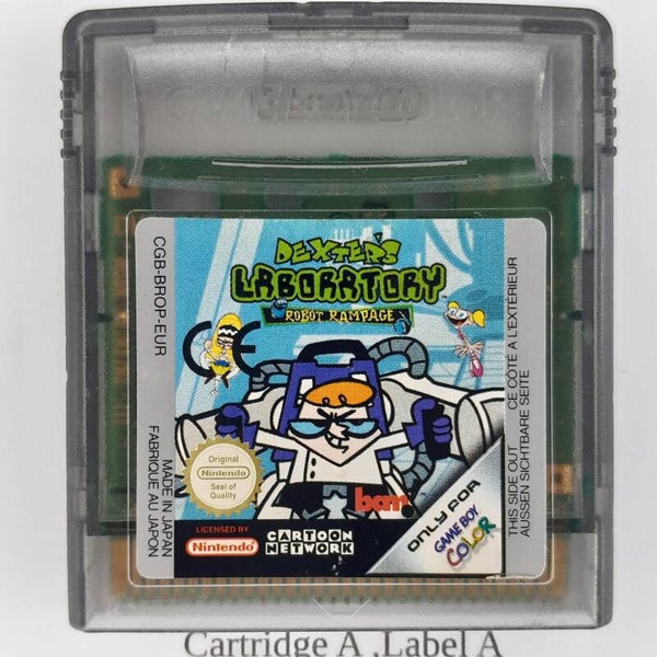 CGB Cartridge: Dexter's Laboratory Robot Rampage -EUR