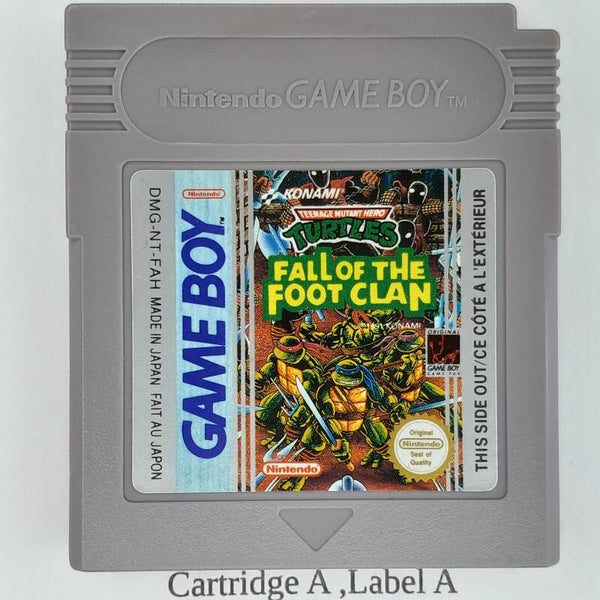 DMG Cartridge: Turtles Fall of The Footclan -MIX