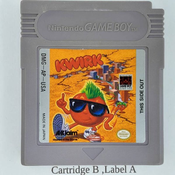 DMG Cartridge:  Kwirk -USA