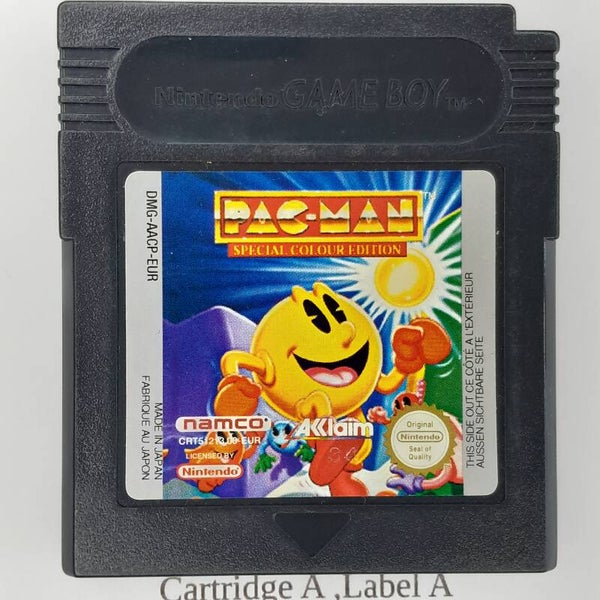 DMG Cartridge:  Pac-Man Special Colour Edition -EUR