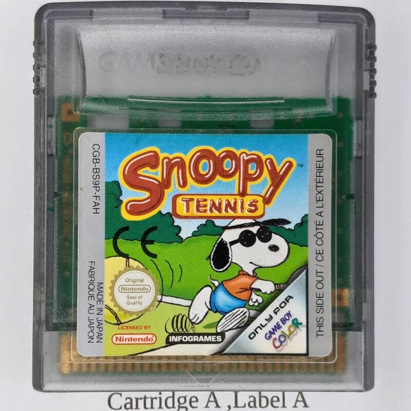 CGB Cartridge: Snoopy Tennis -EUR