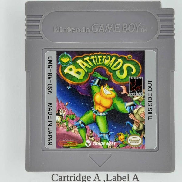 DMG Cartridge: Battletoads -NOE