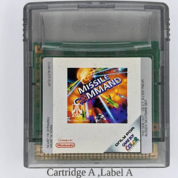 CGB Cartridge: Missile Command