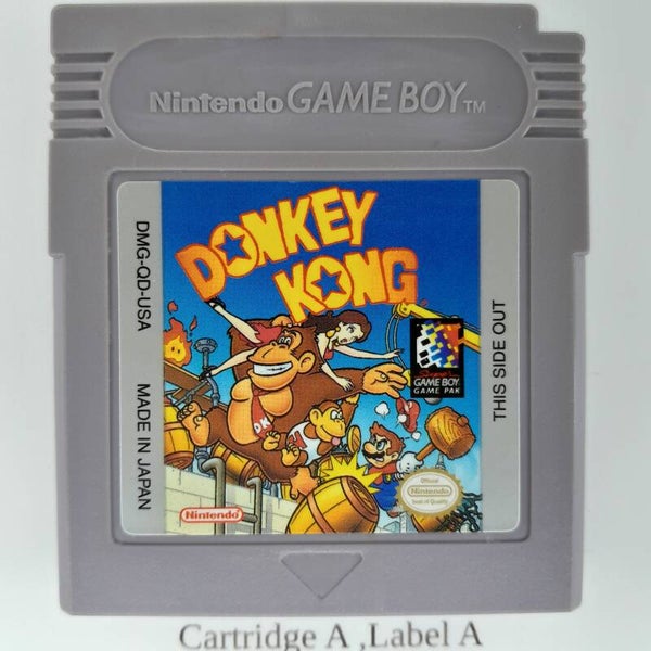 DMG Cartridge:  Donkey Kong -USA