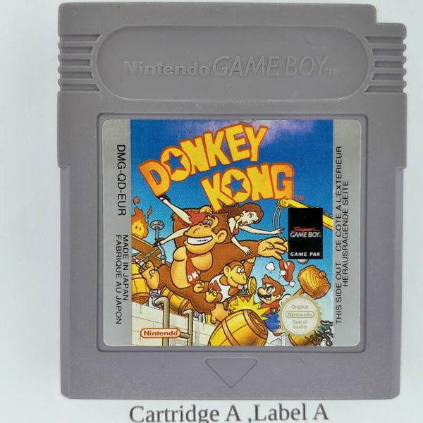 DMG Cartridge:  Donkey Kong -EUR