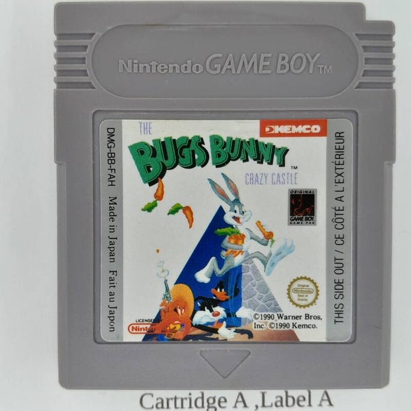 DMG Cartridge: Bugs Bunny Crazy Castle -FAH