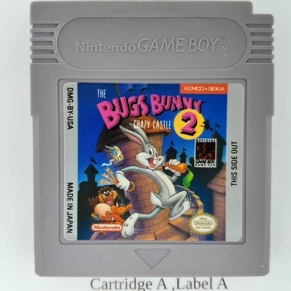 DMG Cartridge: Bugs Bunny Crazy Castle 2 -USA