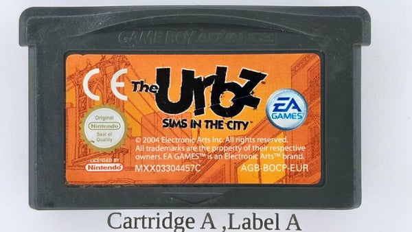 AGB Cartridge: The Urbz Sims in the City -EUR
