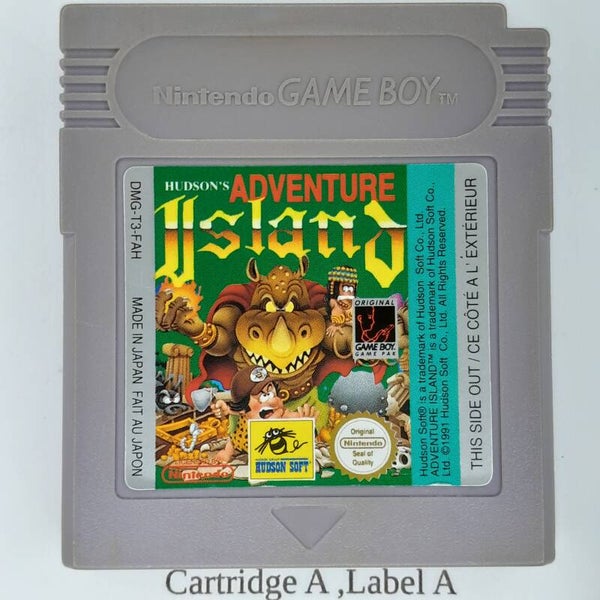 DMG Cartridge:  Adventure Island  -FAH