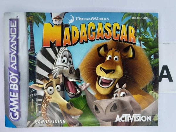AGB Manual:  Madagascar -HOL Dutch
