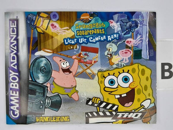 AGB Manual:  Spongebob Licht uit, Camera aan! -HOL Dutch