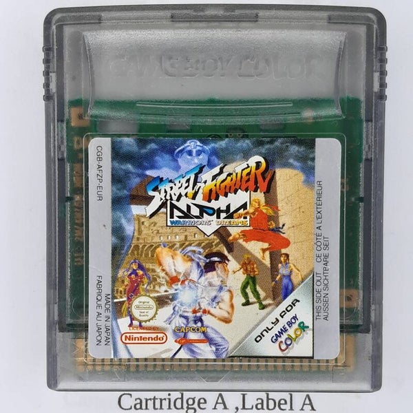 CGB Cartridge: Street Fighter Alpha Warriors' Dreams