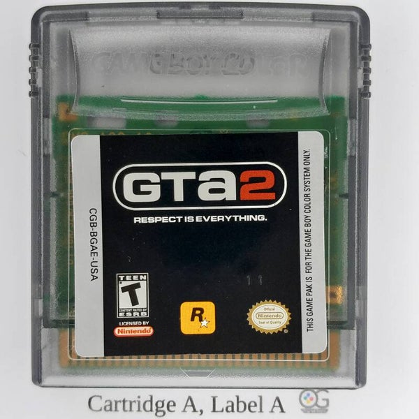 CGB Cartridge: GTA 2 Grand Theft Auto