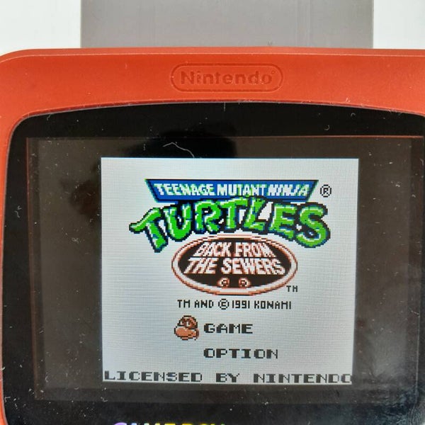 DMG Cartridge: Turtles II Back From the Sewers -ASI