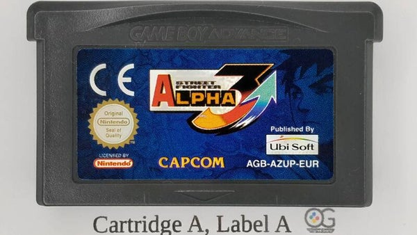 AGB Cartridge: Street Fighter Alpha -EUR