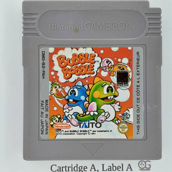 DMG Cartridge: Bubble Bobble -FAH