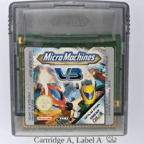 CGB Cartridge: MicroMachines V3 -EUR