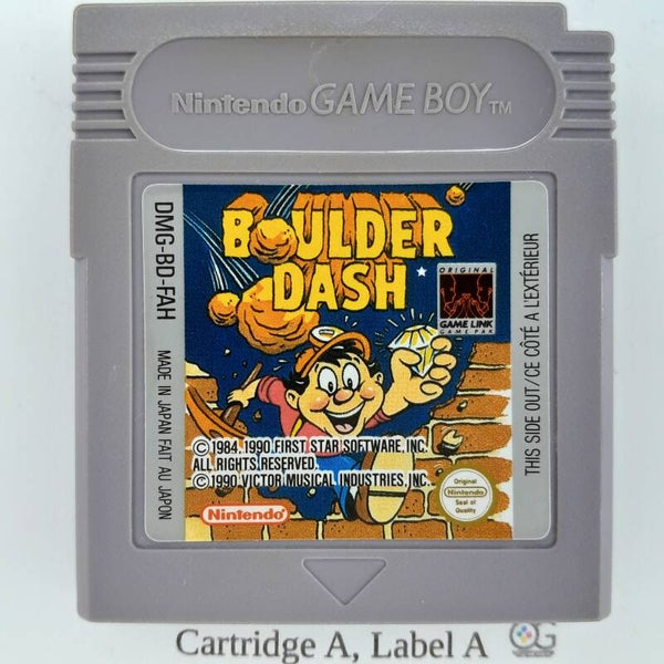 DMG Cartridge: Boulder Dash -FAH