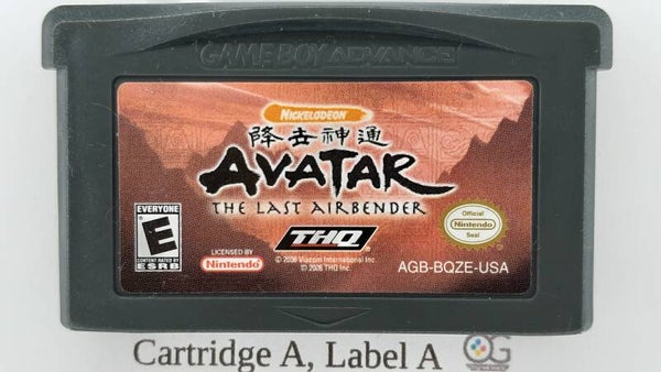 AGB Cartridge: Avatar the last airbender -USA