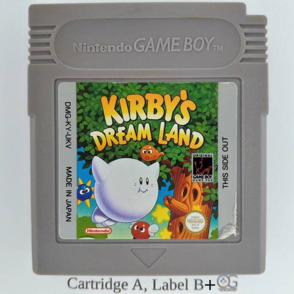 DMG Cartridge: Kirby's Dream Land -UKV
