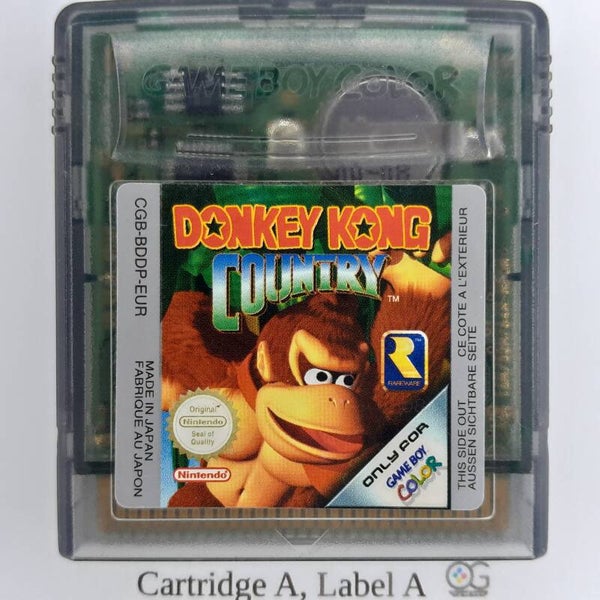 CGB Cartridge: Donkey Kong Country -EUR