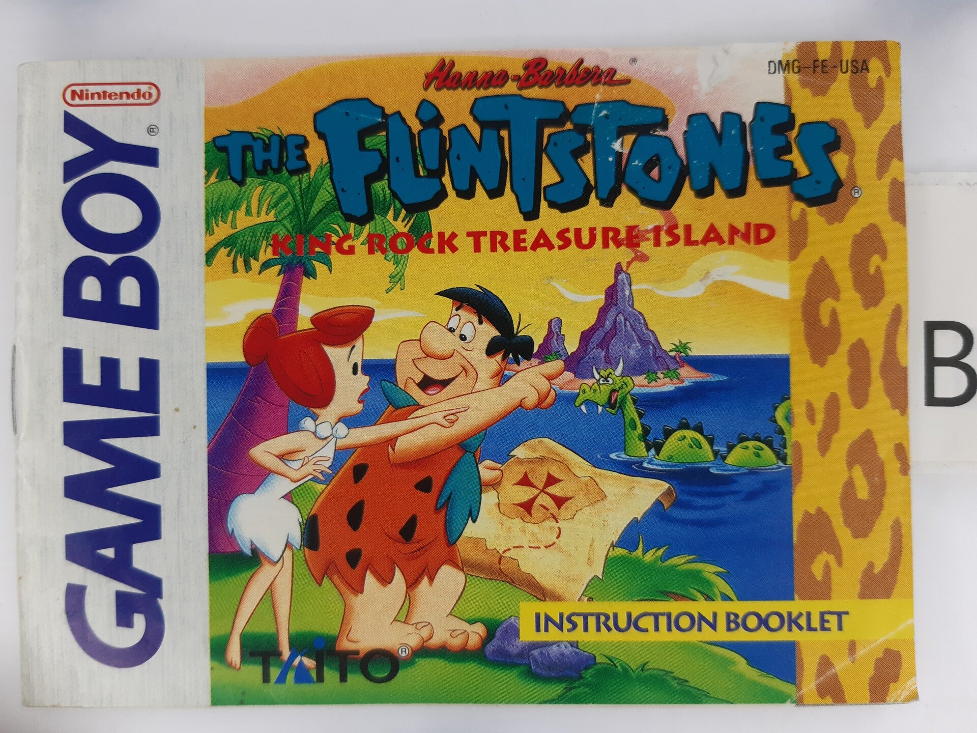 DMG Manual:  Flintstones King Rock Treasure Island -USA
