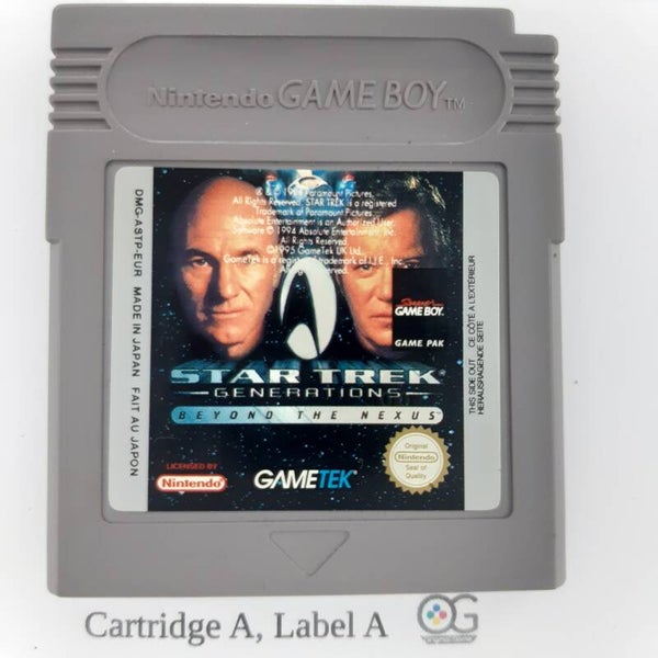 DMG Cartridge: Star Trek Generations Beyond the Nexus  -EUR