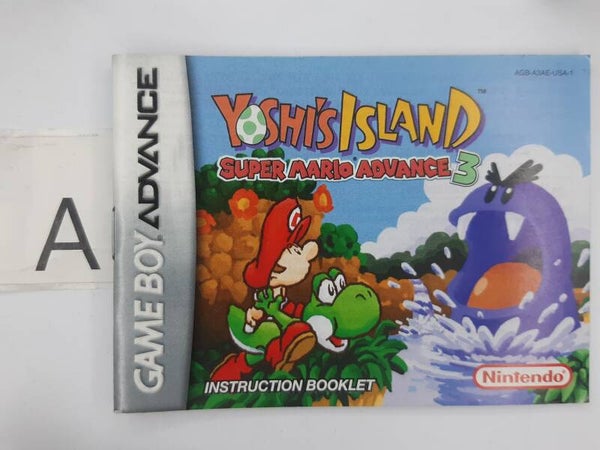 AGB Manual: Yoshi's Island Super Mario Advance 3- USA-1