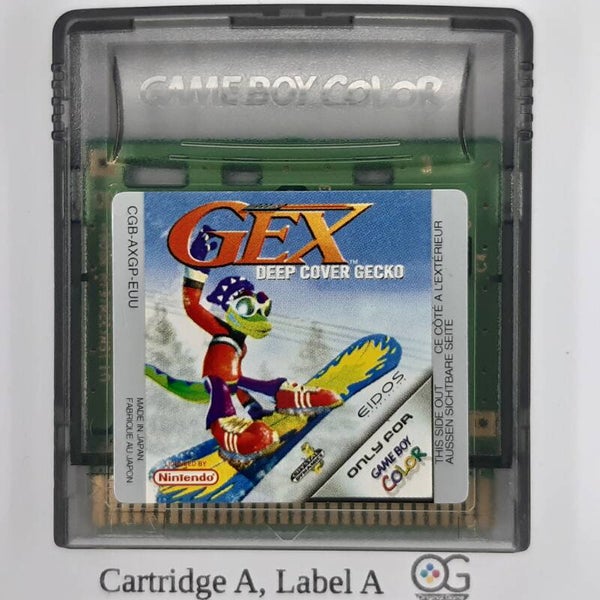 CGB Cartridge: Gex Deep Cover Gecko -EUU