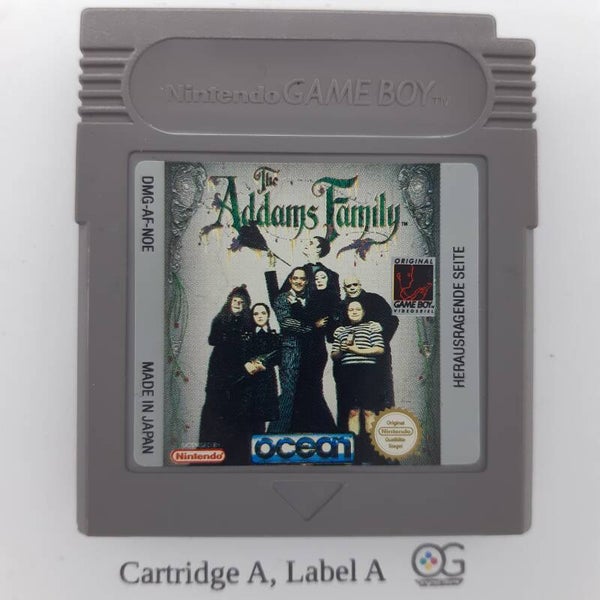 DMG Cartridge:  The Addams Family -NOE