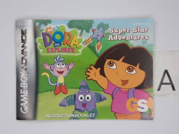 AGB Manual: Dora the Explorer Super Star Adventures - USA