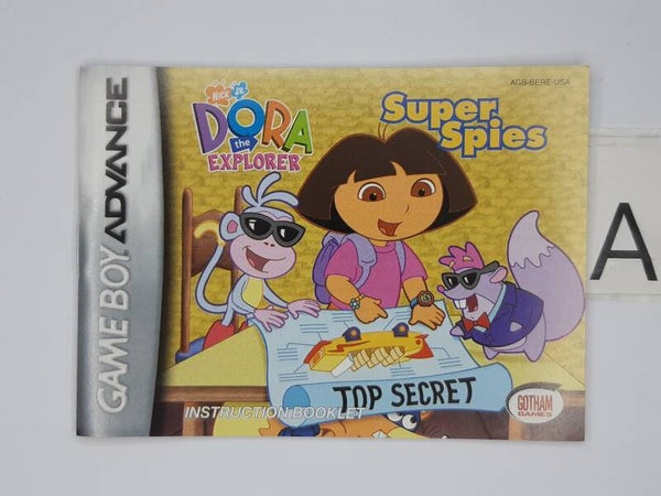 AGB Manual: Dora the Explorer Super Spies - USA