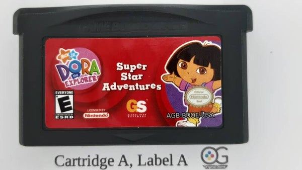 AGB Cartridge: Dora the Explorer Super Star Adventures  -USA