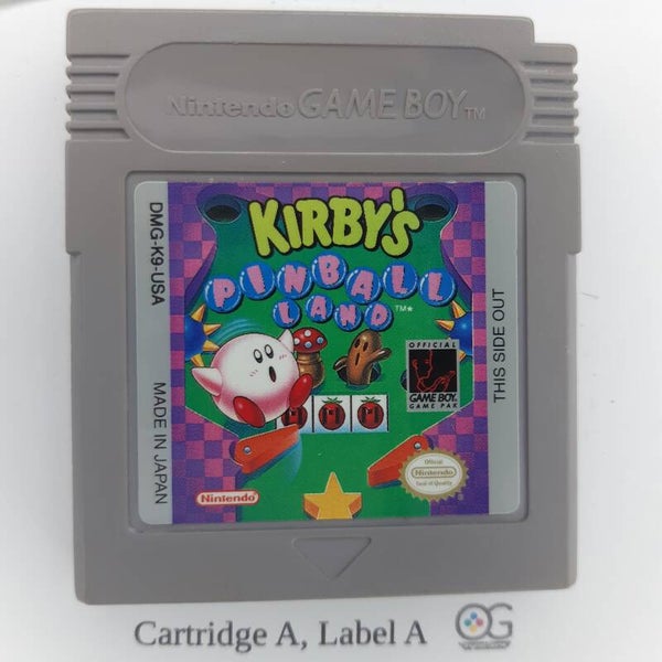DMG Cartridge: Kirby's Pinball Land -USA