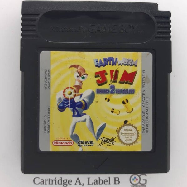 DMG Cartridge: Earthworm Jim Menace 2 the Galaxy -EUR               earth worm