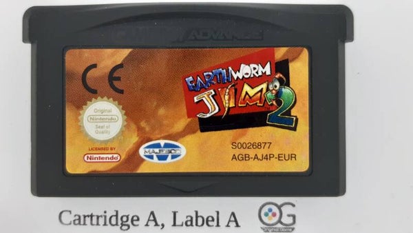 AGB Cartridge: Earthworm Jim 2 -EUR             earth worm