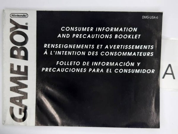 DMG Manual: Consumer information Precautions Booklet DMG-USA-6
