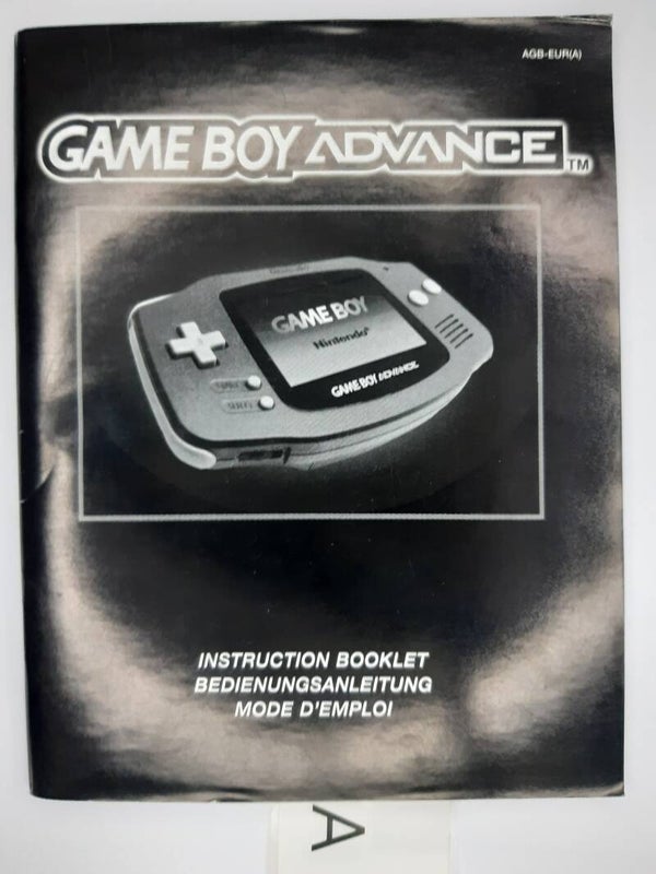 AGB Manual:  Instruction Booklet Bedienungsanleitung Mode D'Emploi AGB-EUR-(A)